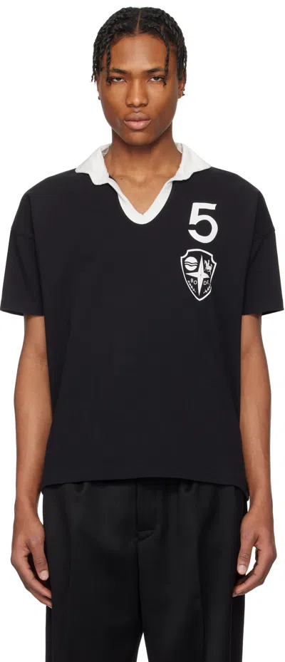 Bode Black 'recreation' Polo