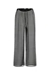 Bode Black Juana Sheer Silk Trousers