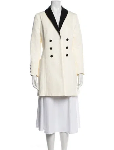 Pre-owned Bode Blazer In White