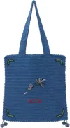 BODE BLUE LAUREL CROCHET TOTE