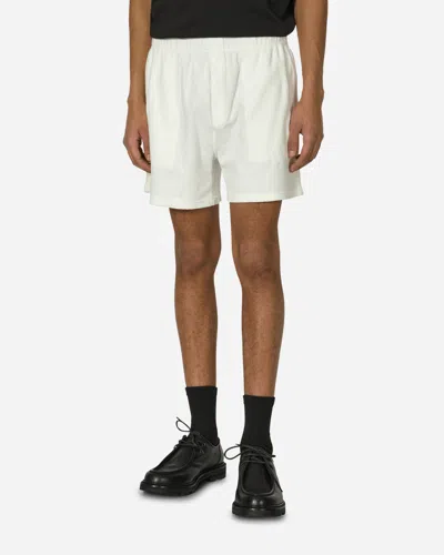 Bode Boston Terry Sweatshort Cream In White