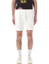 Bode Boston Terry Sweatshorts In Beige