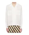 Bode Boxy Shirt In White