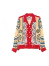 Bode Bricolage Silk Shirt