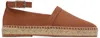 Bode Brown Ankle Strap Espadrilles In Brown