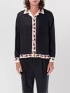 Bode Taureau Silk Shirt In Black
