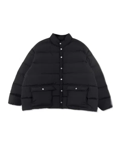 Bode Burlington Down Jacket In Black