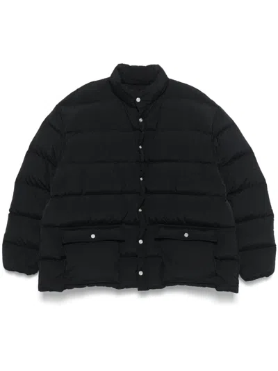 Bode Black Burlington Puffer Down Jacket