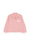 Bode Camp-collar Pocket Shirt In Pink