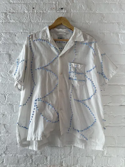 Pre-owned Bode Camp Collar Shirt In Multi