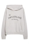 Bode Campground Cotton Graphic Hoodie In Neutral