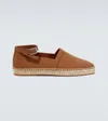 Bode Brown Ankle Strap Espadrilles In Brown
