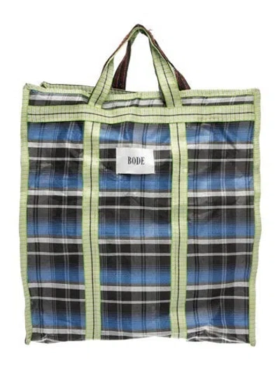 Pre-owned Bode Canvas Tote In Multi