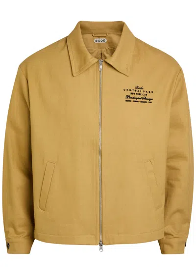 BODE BODE CENTRAL PARK PRINTED TWILL JACKET