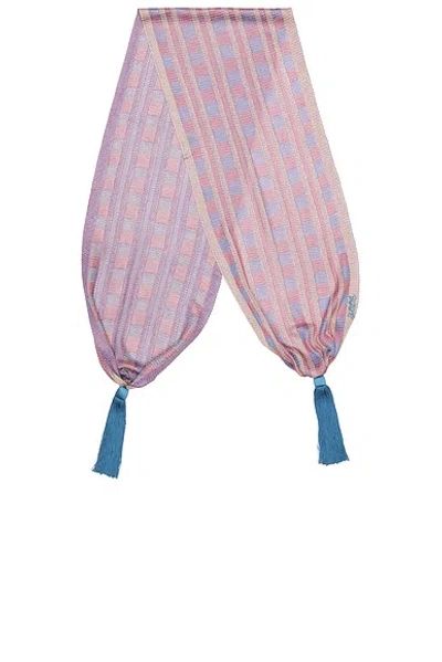 Bode Cheshire Scarf Top In Multi