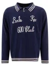 Bode Club Polo Shirt In Blue