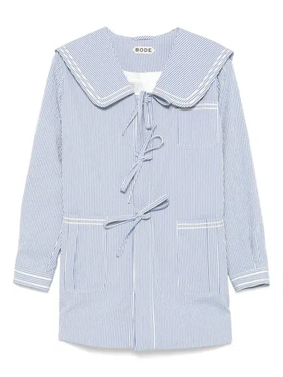 BODE CLUB STRIPE SAILOR COAT