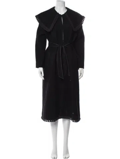 Pre-owned Bode Coat In Black