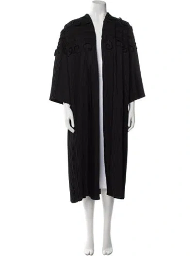 Pre-owned Bode Coat W/ Tags In Black