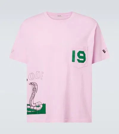 Bode Cobra Printed Cotton Jersey T-shirt
