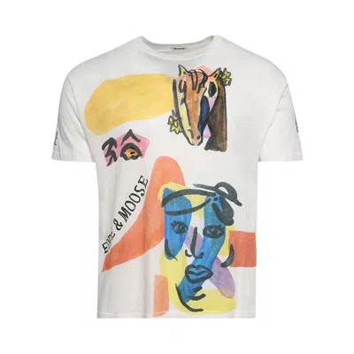 Pre-owned Bode Collage Tee 'cream' | White | Men's Size L
