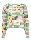 Bode Comic Strip T-shirt In Green