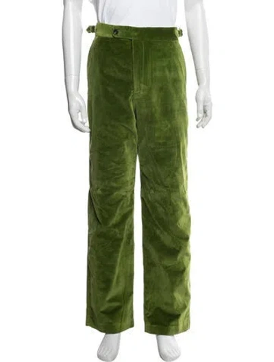 Pre-owned Bode Corduroy Pants In Green