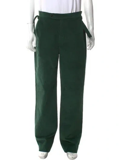 Pre-owned Bode Corduroy Pants In Green