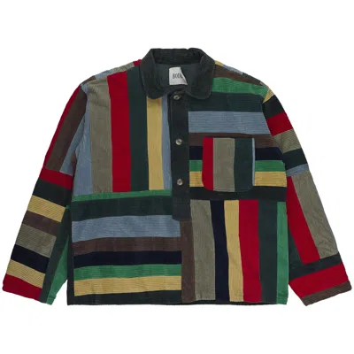 Pre-owned Bode Corduroy Patchwork Overshirt 'multicolor' | Multi-color | Men's Size L/xl