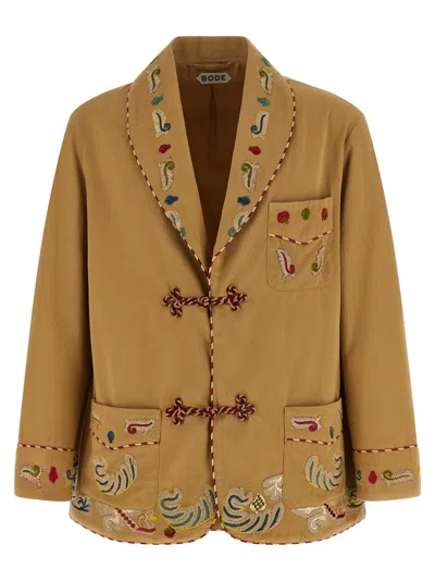 BODE BODE COTTON MEN'S BLAZER