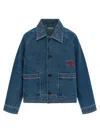 Bode Cotton Men's Jacket In Blue