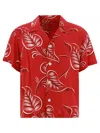 Bode Red Creeping Begonia Shirt