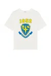 Bode Cotton Crest-print T-shirt - Men's - Cotton In Cream