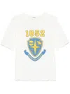 Bode Cotton Crest-print T-shirt - Men's - Cotton In White