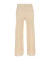 Bode Beige Crochet Pant In Neutral