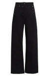 Bode Denim Sailor Trousers In Black