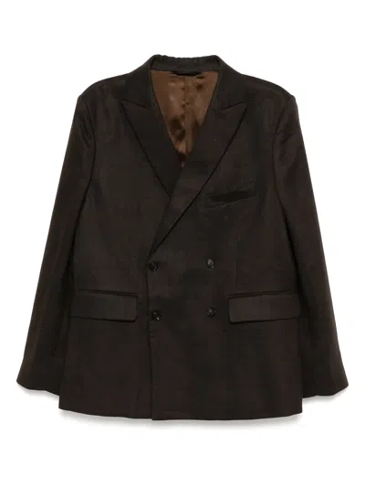Bode Doppelreihiges Sakko In Brown