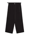 Bode Double-pleated Casual Pants In Black