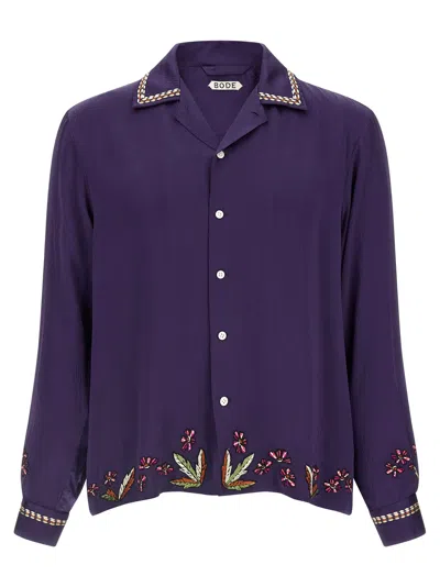 Bode Dream Souvenir Shirt In Blue