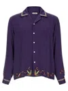 Bode Dream Souvenir Shirt In Purple