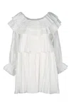 Bode White Brunch Dress In White