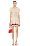 BODE DUXBURY CROCHET DRESS