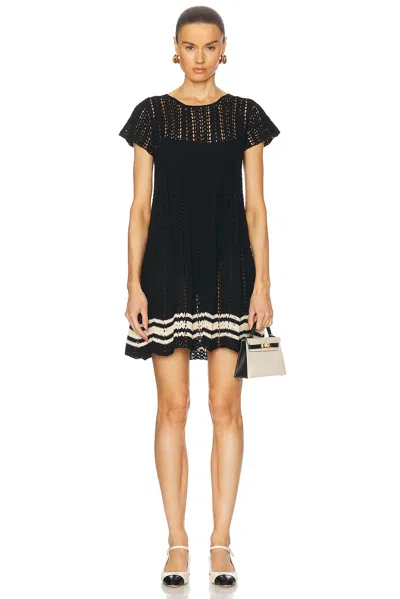 Bode Duxbury Dress In Black