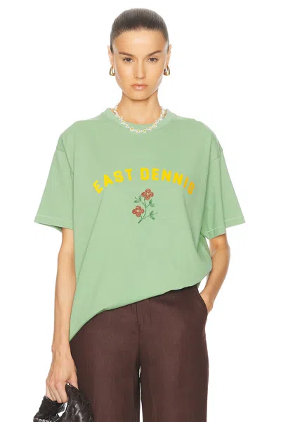 Bode East Dennis Tee In Mint