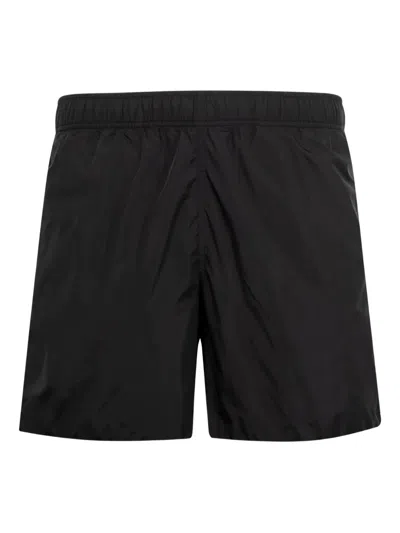Bode Elasticated-waist Track Shorts In Black