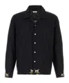 Bode Embroidered-motif Shirt In Black