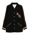 Bode Monogram Snap Reversible Jacket In Black