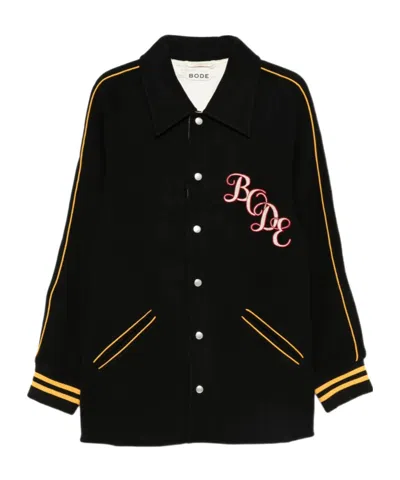 BODE EMBROIDERED-STRIPE JACKET