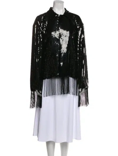 Pre-owned Bode Evening Jacket In Black