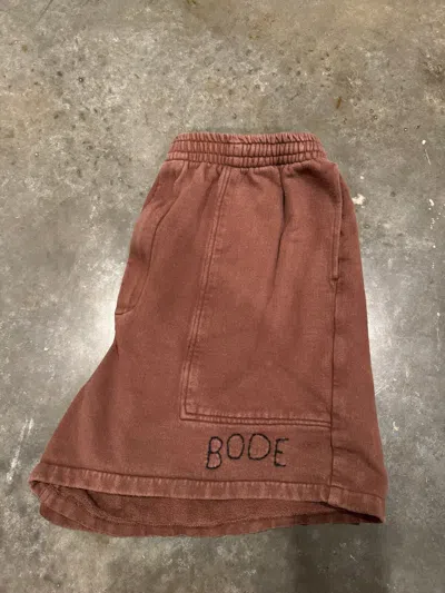 Pre-owned Bode Faded Brown Shorts